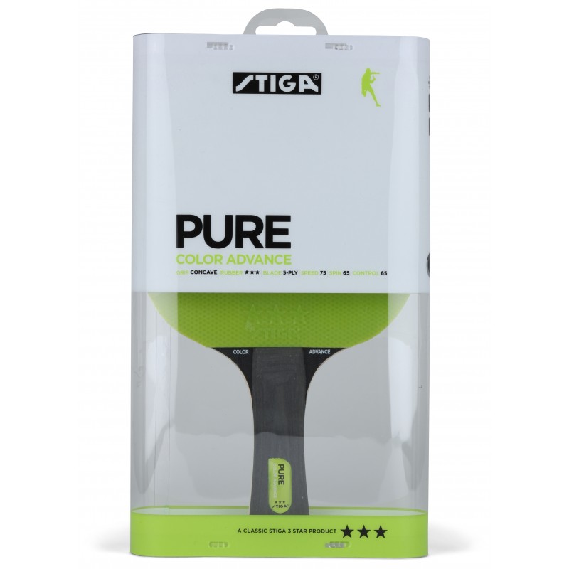 Pure, Green (concave)   3* galda tenisa rakete